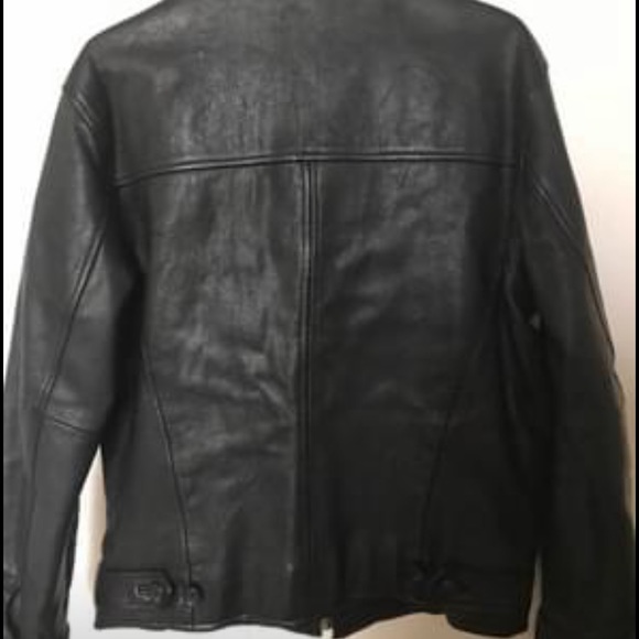 J.Crew Genuine Black Leather size S/M Unisex - Picture 5 of 5